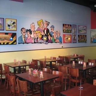 WM004 - Custom Wall Mural for Restaurant